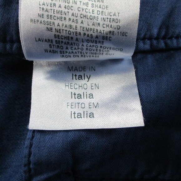 NWT See By Chloe Jeans Womens 32 Blue Space Dye Printed Patterned Skinny $350 - Picture 13 of 14